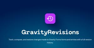GravityRevisions - Version history for Gravity Forms